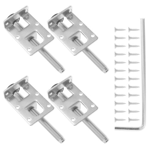 Black metal adjustable - black,