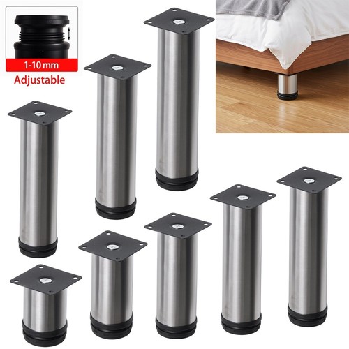 Set adjustable metal legs - set,