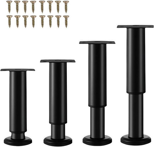 Bed legs adjustable - 4x,