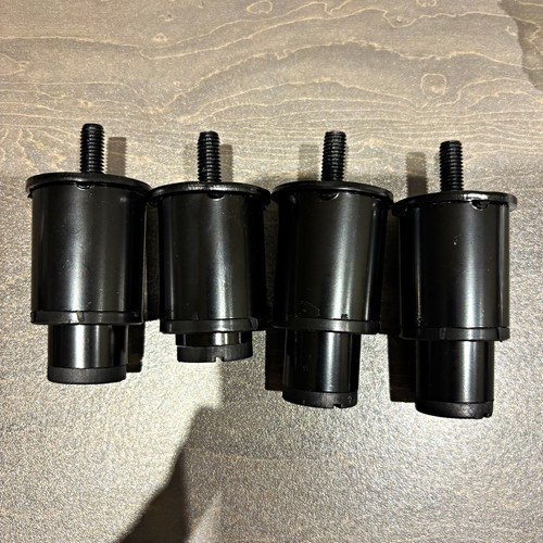 Set black round - black, screw-in
