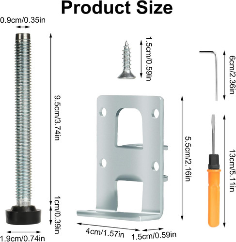 Adjustable levelling feet 4 - adjustable, feet,
