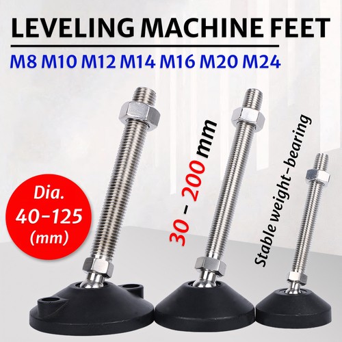 Leveling machine feet - machine,