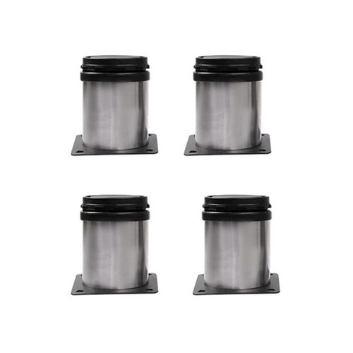 Set adjustable metal legs - adjustable,