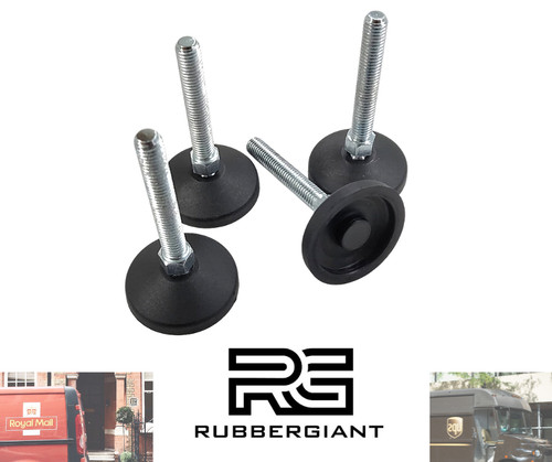 Levelling machine feet - levelling, m6