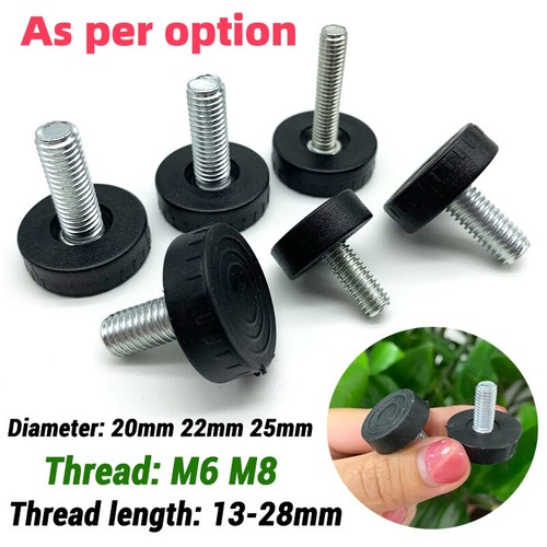 Adjustable furniture feet - feet, m6