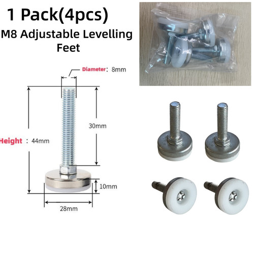 Adjustable levelling feet - adjustable,